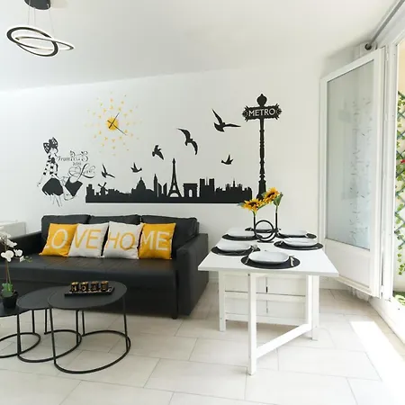 Apt3p-55m2-parkingfree-5km From Paris Le Plessis-Robinson